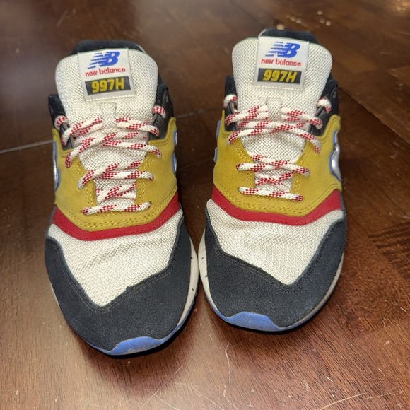 New Balance 997H Outdoor Pack Cordura Sneakers - Mens‎ Sz 7.5 D Blue/Yellow - Picture 3 of 8